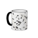 Music Notes Mug