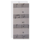 Music Notes rack cards