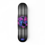 Music notes skateboard