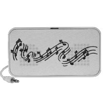 Music Notes Speaker speakers