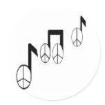 music notes stickers