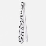 Music notes ties