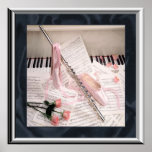 Music of Flute and Keys Poster