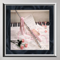 Music of Flute and Keys Poster
