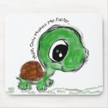 Music Only Makes Me Faster Mousepad