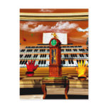 Music Paintings postcards