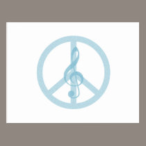 Music Peace postcards