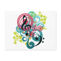 Music Post Cards