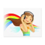 Music Rainbow Postcards