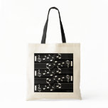 Music Scores Note Sheet Bag Black 1