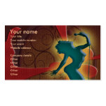 Music singers & performers business cards business cards
