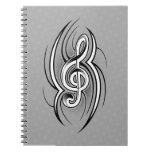 Music Spiral Note Book
