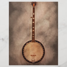 Music - String - Banjo Full Colour Flyer
