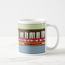 Music stripes Mug