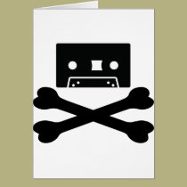 music tape bones cards
