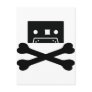 music tape bones postcards