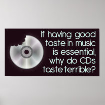 "Music Tastes Funny" Posters