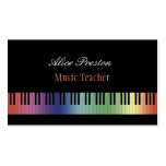 Music Teacher - Business Card