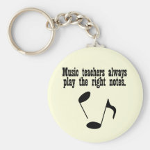 Music Teacher Keychains