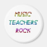 MUSIC TEACHER ROCK 2 REFRIGERATOR MAGNET