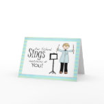 Music Teacher Thank You Card