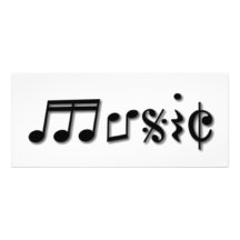 Music Text Design Announcement
