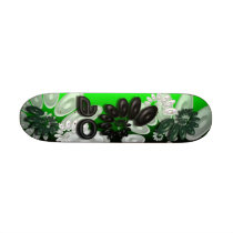 Music Vortex 3.1 Green Skateboard