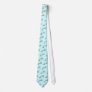 Musical Alien Notes Tie