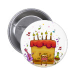 Musical Birthday Cake Pin