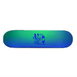 Musical Blue Skateboard