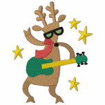 Musical Christmas - Reindeer embroidered shirts