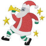 Musical Christmas - Santa embroidered shirts