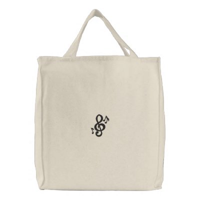 Musical Embroidered Bags by EmbroiderMe