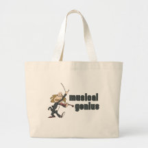 Musical Genius Canvas Bag