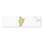 musical harp bumper stickers