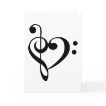 Musical Heart Greeting Card