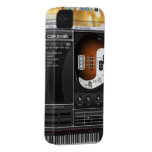 Musical Instruments Midi iPhone Case Case-mate Iphone 4 Case