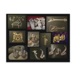 Musical Instruments postcards