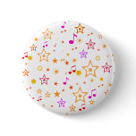 Musical Notes and Stars: buttons
