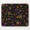 Musical Notes and Stars: Custom Mousepad
