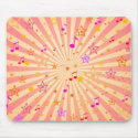 Musical Notes and Stars: Custom Mousepad