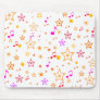 Musical Notes and Stars: Mousepad