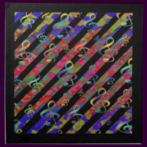 Musical Notes Dinner napkins napkins