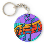 Musical Notes keychains