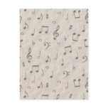 Musical Notes postcards