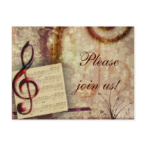 Musical Post Cards