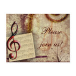 Musical postcards