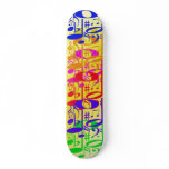 Musical Rainbow Skateboard