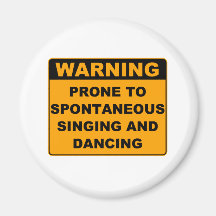 Musical Theatre Refrigerator Magnet