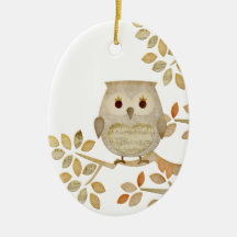 Musical Tree Owl Ornament